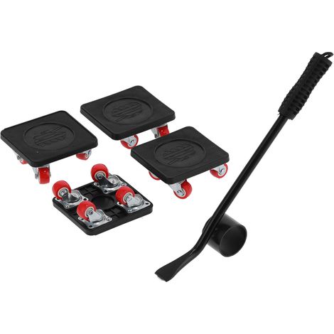 Déménagement Meuble Rouleur Déplaceur Outil Kit Transport Objets Lourdes Chariot Mobile Déménageur Charge Lourde (1/5)