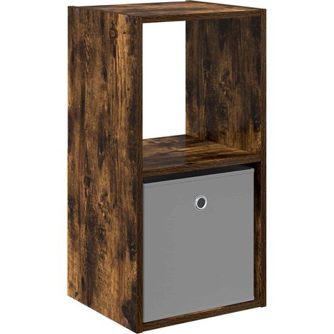 Maison Exclusive - Nachttisch Geräucherte Eiche 35 x 32 x 68,5 cm