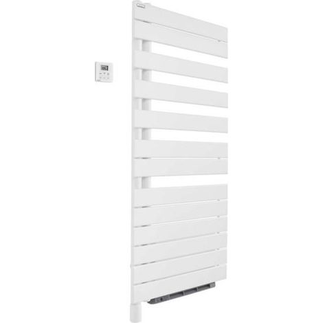 Acova – Sèche-serviette électrique soufflant 1750W – Soufflant 1000W intégré – Design asymétrique à gauche – Acier anticorrosion (1/6)