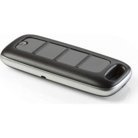 GIBIDI MAKO AU03100 Radiocomando Rolling Code 4 Canali 433,92 MHz Nero per Cancelli Automatici