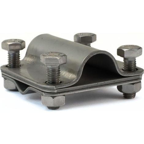Haus-Held Connecteur croisé UDB pour piquet de terre – acier inoxydable V4A – 20 mm