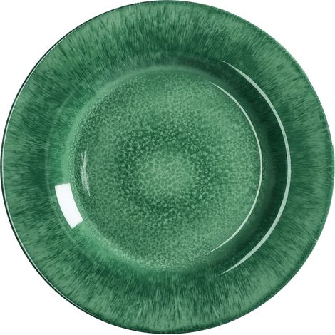 Ad Trend Piatto Piano Melamina D 28 Cm H 2,5 Cm Verde