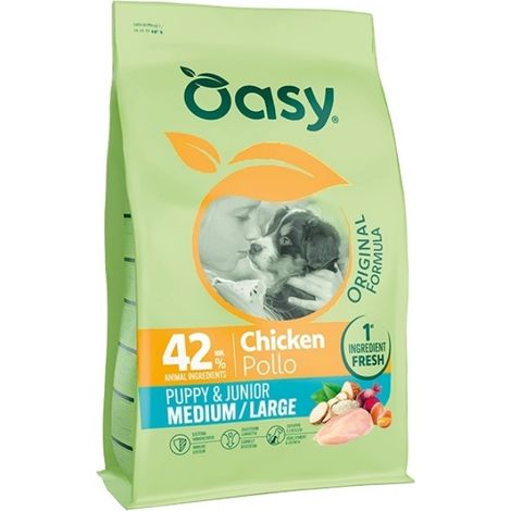 Oasy Original Formula Cane Small Medium Large Pollo 2Kg
