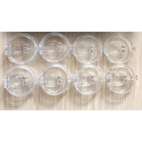 Dispositifs anti-ronflement, pince-nez magnétique anti-ronflement en silicone, aide respiratoire efficace, arrêtez de ronfler pour un sommeil réparateur (paquet de 8) (1/5)