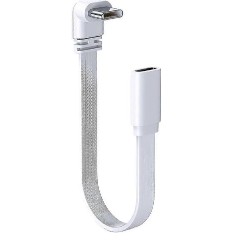Kurzes Silikonkabel (10/20/50 cm) mit USB-C-Anschluss, 480 Mbit/s, 100 W Schnellladefunktion für Mobiltelefone, Laptops und Tablets, mehrfarbig (1/4)