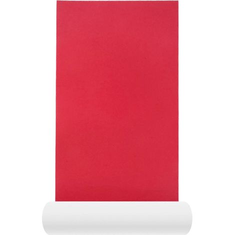 Patins en feutre auto-adhésifs, 40 x 150 cm, patins en feutre auto-adhésifs, patins pour meubles, ruban adhésif multi-usages rouge (1/5)