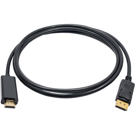 Akyga AK-AV-05 DisplayPort HDMI 2.0 Kabel für PC-Monitor 4K Audio Video 1,8 m (1/2)