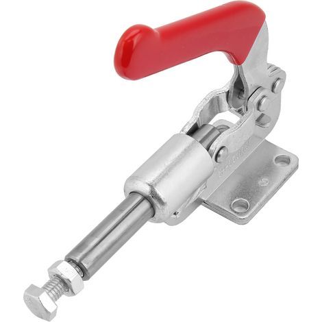 Schnellspann-Kniehebelklemme aus verzinktem Eisen, Halteriegel, Handwerkzeug mit Druck-Zug-Funktion (GH-6010) (1/5)