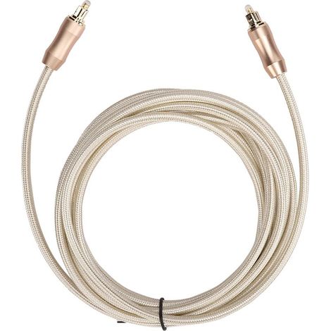 Câble Audio Optique Toslink SPDIF 3 mètres pour Amplificateur et Décodeur (1/5)