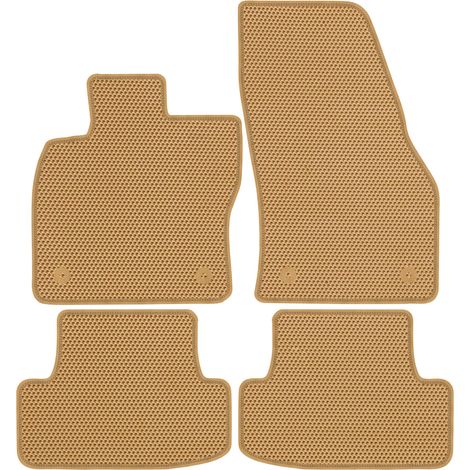 Tappetini dedicati per VW T-Roc dal 2017 - EVA A NIDO D'APE BEIGE (1/5)