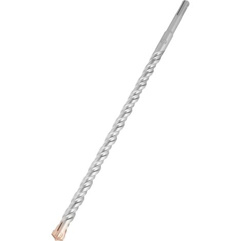 Foret SDS Plus 14x350mm Forets à Béton avec 4 Tranchants en Carbure et Double Hélice - Idéal pour Percer Dans le Béton, Brique, Pierre, Maçonnerie (1/5)
