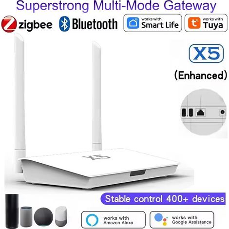 Tuya Gateway Multimodale Versione Cablata Smart Zigbee 3.0 e Bluetooth