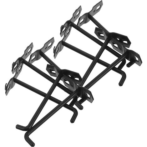 pour panneau perforé en fer de 10 cm de long lot de 10 (1/5)