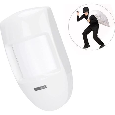 Détecteur infrarouge double filaire 9-16 V CC, détecteur de mouvement PIR filaire, alarme antivol, relais d'alarme, système de sécurité domestique (1/4)