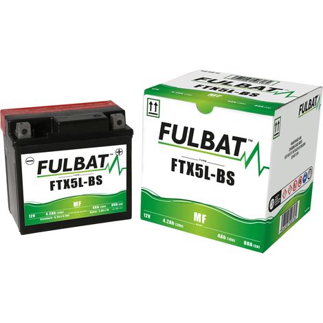 batterie fulbat für roller peugeot 50 kisbee 4t 2009 bis 2017