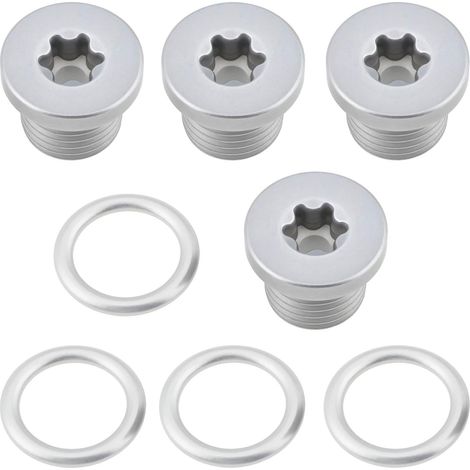 Lot de 4 Bouchons de Vidange Huile M14x1,5 N0160276 Compatible avec A3 A4 A5 A6 A7 Quattro Q3 Q5 Q7 RS3 RS5 RS7 S4 S5 S6 S7 S8 SQ5 TT 2006-2021, Compatible avec 2006-2023, Compatible avec 2009-2018. (1/5)