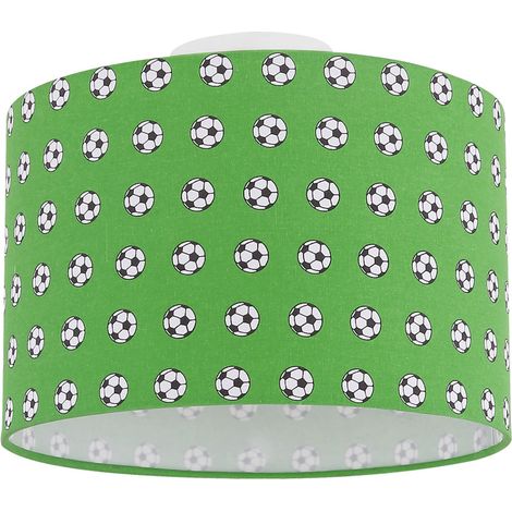 Decken Lampe Kinder Zimmer Fußball Motiv Leuchte FERNBEDIENUNG im Set inkl. RGB LED Leuchtmittel (1/5)