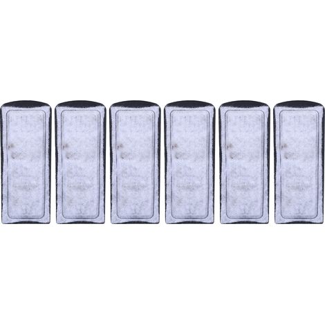 6-teiliges Set Ersatz-Wandfilterwatte für Aquarien (1/5)