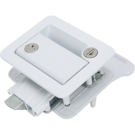 Verrou de porte RV en alliage de zinc, serrure d'entrée pour caravane, accessoire bateau, camping-car (1/5)