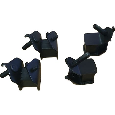 Kit 4 Tacos Silentblock Para Generador 5 Kw  Ref 300086