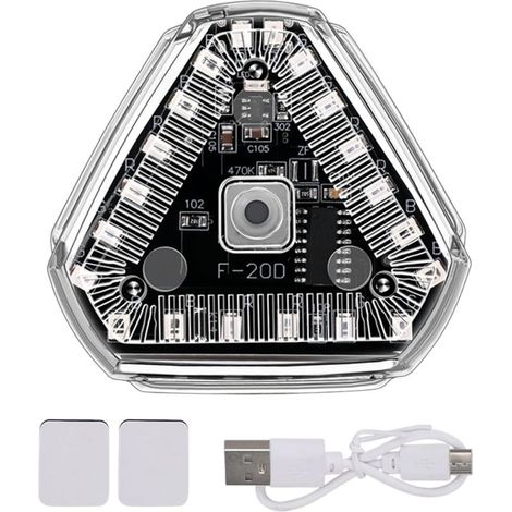 Feu Stroboscopique pour Voiture Feux Stroboscopiques Clignotants (1/5)