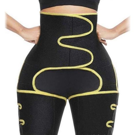 Ceinture De Soutien Lombaire Et Cuissard - Haut Waist - Pour Femme - Compression Douce - Adaptation Personnalisée - 1 Pièce (1/5)