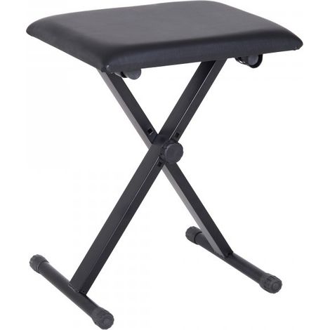 Tabouret de piano pliable Musitop noir (1/5)