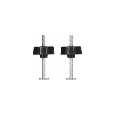 Lntyq T-Nut-Klemme, Metall-T-Nut-Befestigungswerkzeug für die Holzbearbeitung (nur 2 T-Schrauben + 2 Knopfmuttern) (1/5)