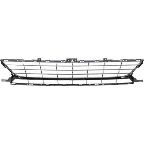 Grille de pare-choc avant centrale noire Renault Megane 3 phase 3 2014-2015