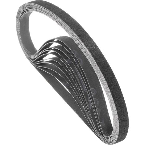 10 Pack Courroies De Ponçage 1/2 X 21 Pouces Bande Abrasive (1/5)
