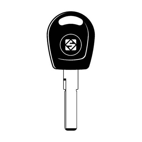 CHIAVE AUTO TRANSPONDER VW AUDI HU66TE SILCA