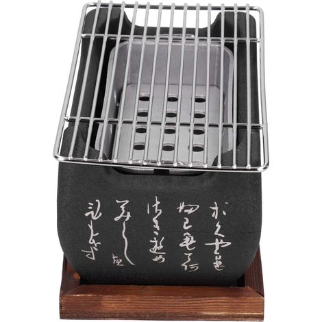 Leichter japanischer Taschen-Holzkohlegrill aus Aluminiumlegierung (1/5)