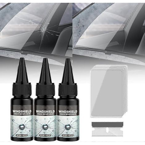 Cracks Gone Glass Repair Kit, Car Windshield Crack Repair Fluid Multifunctional Cracks Gone Glass Repair Fluid, Upgrade Windshield Crack Repair Fluid (1/5)