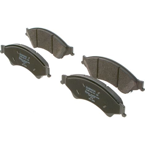Bosch BP1965 Plaquettes de frein - avant - ECE-R90 - 1 jeu de 4 plaquettes (1/5)