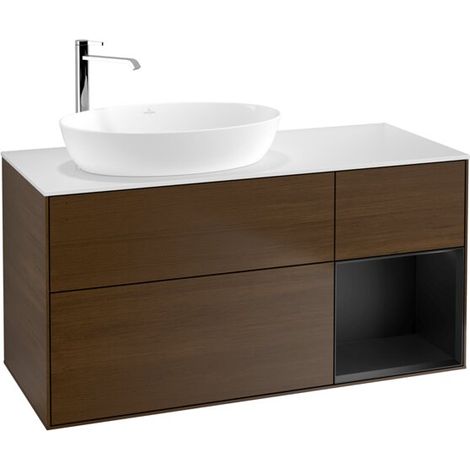 Villeroy & Boch F931PDGN Armoire sous-vasque Finion F93 (1/2)