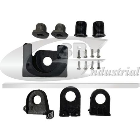 3RG 77722 KIT SOPORTE FARO DERECHO (4PCS)
