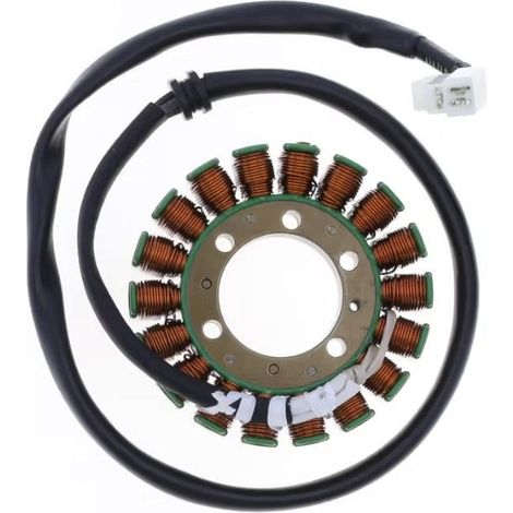 Bobinado del alternador (estator) Athena 2025/09 para Triumph Speed Triple 900 / 955 / 1050 '97-'11, Daytona 955 '97-'01, Sprint 955 '99-'04, Tiger 900 / 955 '99-'06 (OEM: T1300610 T1300502 T1300350)