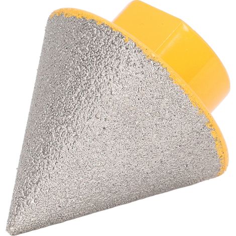 Fraise à chanfreiner diamantée pour le fraisage du granit, agrandissement de trous existants 5/8 po‑11 38 mm (1/5)