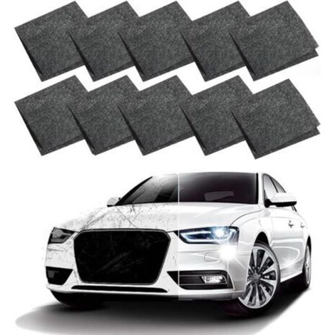 Lot de 10 Nano Sparkle Cloth, Rayures Chiffon Voiture, Chiffon Multifonction pour Polissage de Surface, Enlever Taches d’Eau – pour Toutes Couleurs de Carrosserie (1/5)