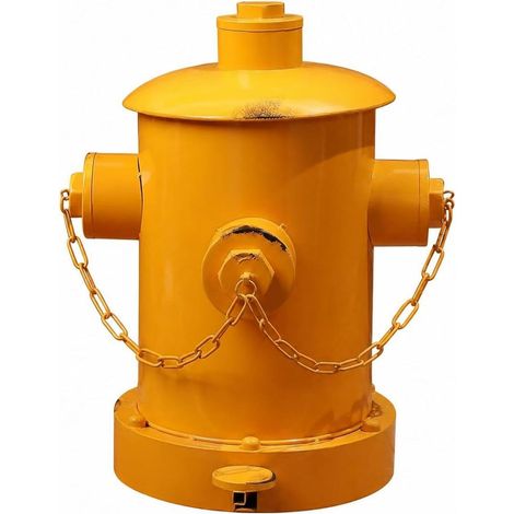 Retro Pedal Boat, Iron Pedal Boat  Decorative Chain Detail, Practical, Long, Yellow (1/5)