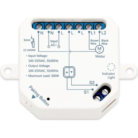 Interruptor Persiana WiFi Blanco