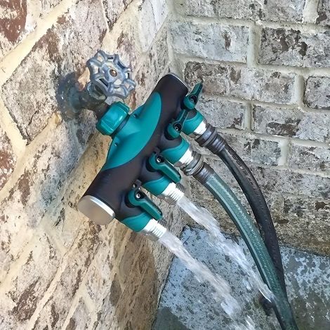 Drehbarer Dreibeinstativ mit 360-Grad-Automatikdüse: Gartenbewässerung mit einstellbarer Sprühweite und programmierbarem Rasensprenger. (1/3)
