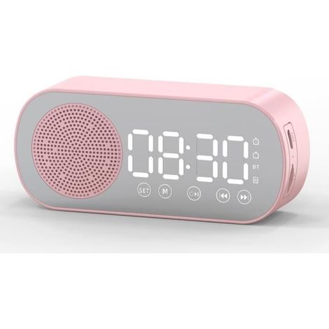 Vvikizy Radio réveil Bluetooth Haut-parleur Miroir Multifonctionnel (1/4)