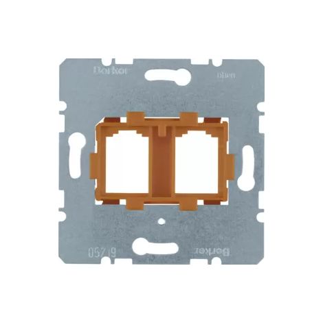 Modularer Träger Hager 454109 Metall Orange Pack 10 (1/2)