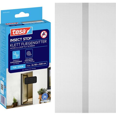 tesa Insect Stop 55679-00021-07 Zanzariera per porte (L x A) 650 mm x 2200 mm Antracite 1 pz. (1/5)