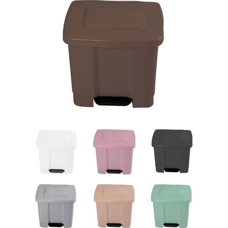 Cubo de Basura para el Reciclaje – Basurero con Pedal 35L con 2 Compartimentos (1/5)