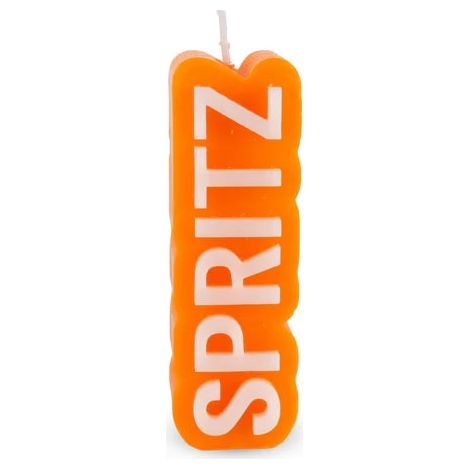 WD LifeStyle Candela Profumata Decoro Spritz  3,9 x 4,8 x 11,5 Cm  Paraffina Melograno e Limone