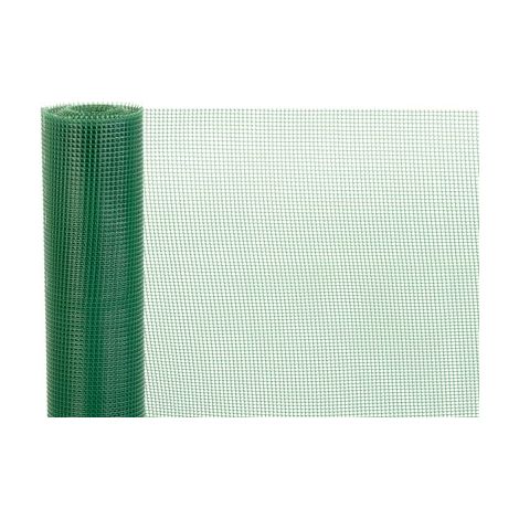 Geflecht ECONOMY 2, 1000/05x05 mm, quadratisches Muster, 300g/m2, grün, Vollkunststoff, Packung 05 m