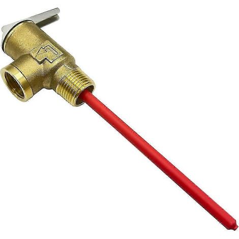 Soupape de décharge de température et de pression de 1/2 pouce, compatible avec les modèles GC6AA, GC10A, G6A, GC10A et GCH6A (électrique pour VR). (1/5)