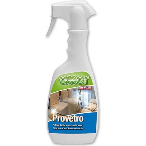 DETERGENTE VETRI E SPECCHI 500ML AXOR PROVETRO ALCOOL ANTIALONI